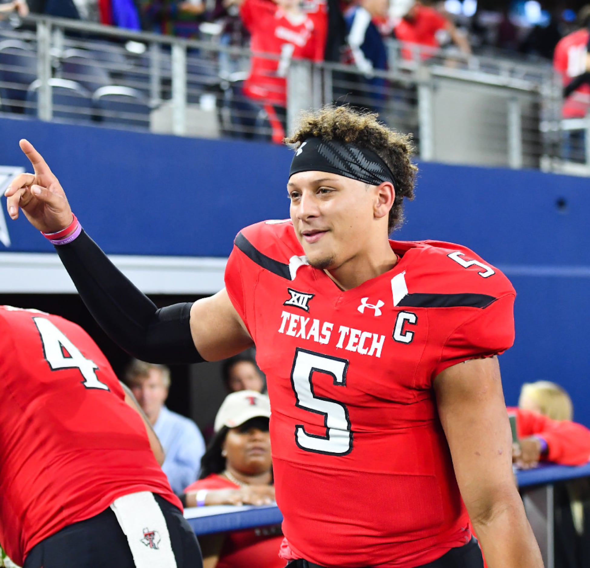 Get New Patrick Mahomes II Jersey #5 Texas Tech Throwback Red