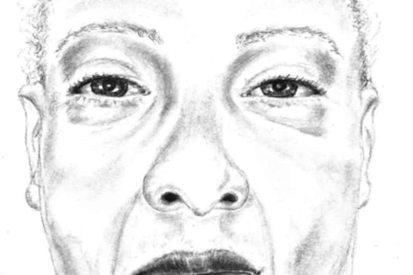 Police released a sketch of the dead woman.