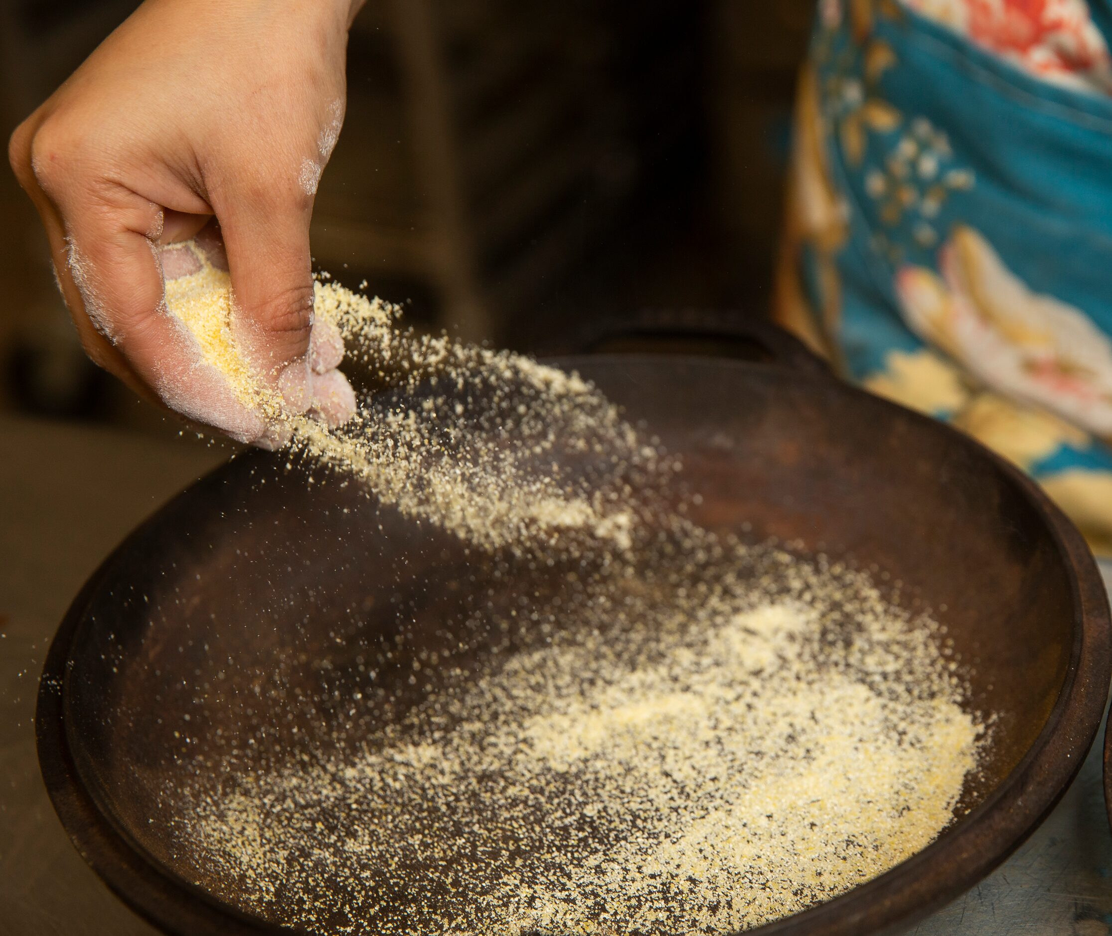 Co-owner Maricsa Trejo prepares to bake sourdough at La Casita Bakeshop on Feb. 12, 2020 in...