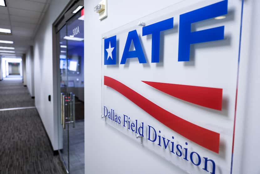 ATF Dallas Field Division office on Wednesday, July 19, 2023 in Lewisville. 