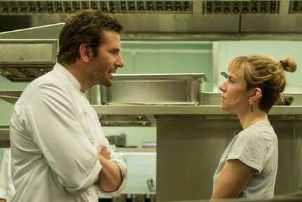 Helene (Sienna Miller) works for head chef Adam (Bradley Cooper). At first, it doesn't go well.