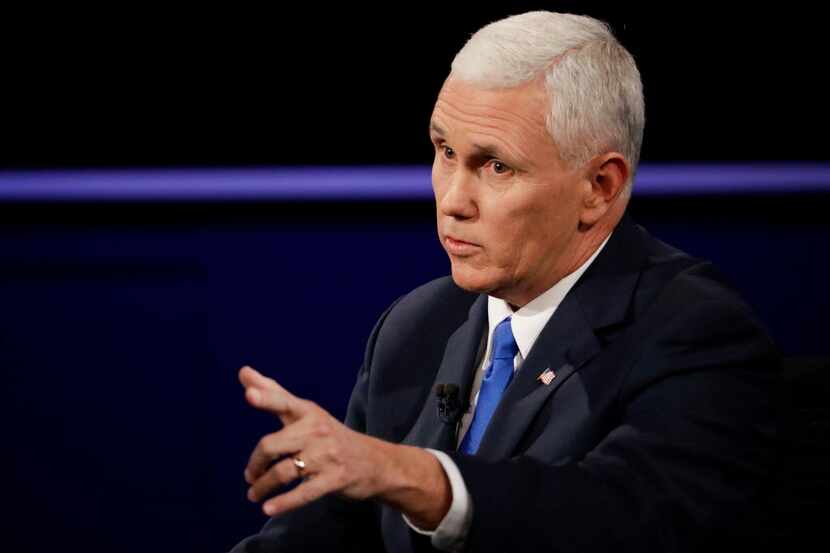 Mike Pence scored when he tried to reach independent voters but launched a thousand memes...