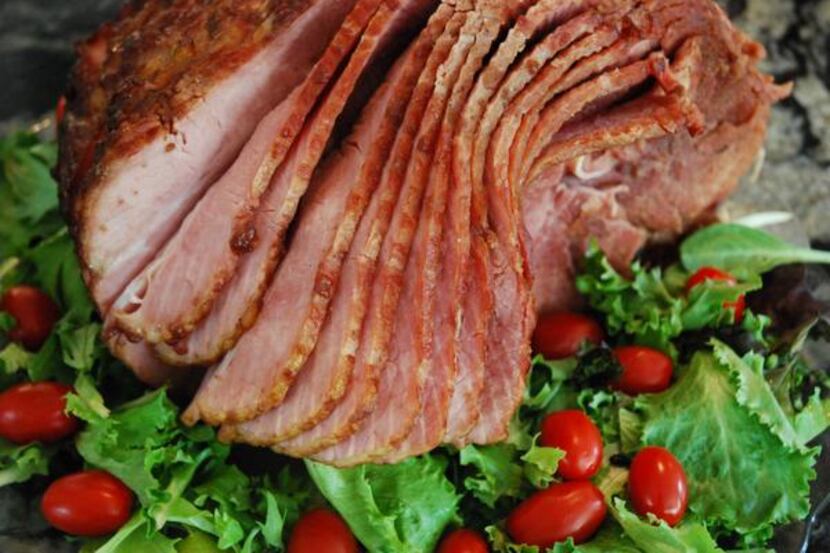 
Glazed ham doesn’t have to be overly sweet.
