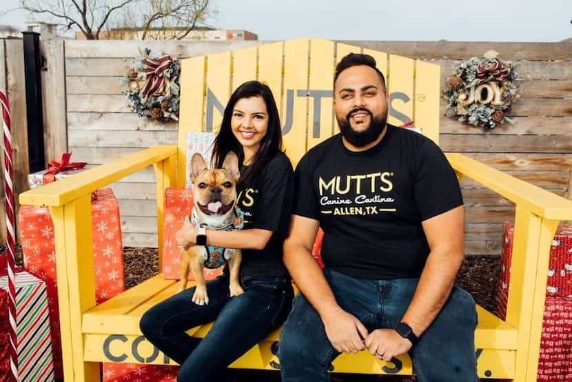 Pavan and Deeva (left) Shree are opening a Mutts in Allen.
