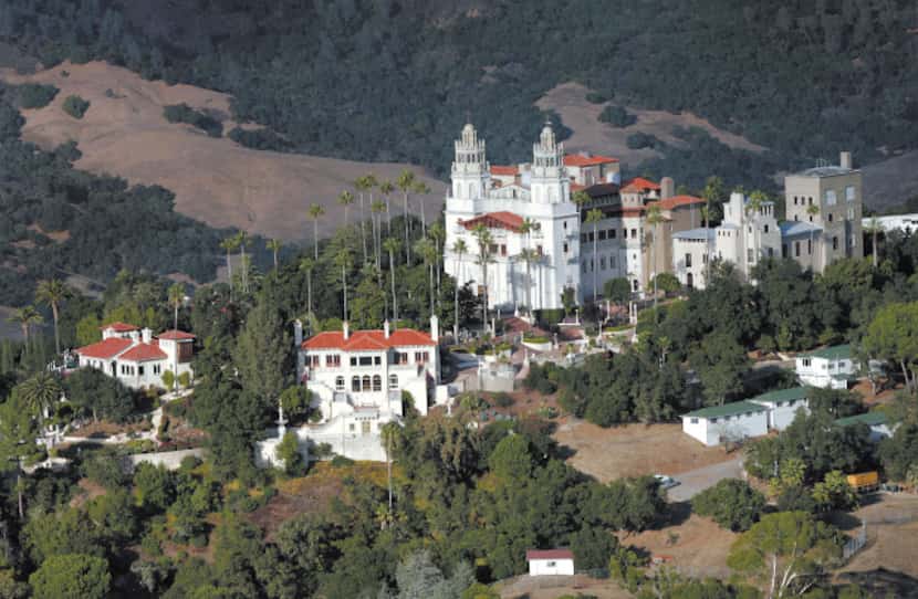 This Oct. 23, 2006 photo shows "La Cuesta Encantada," The Enchanted Hill, the legendary home...