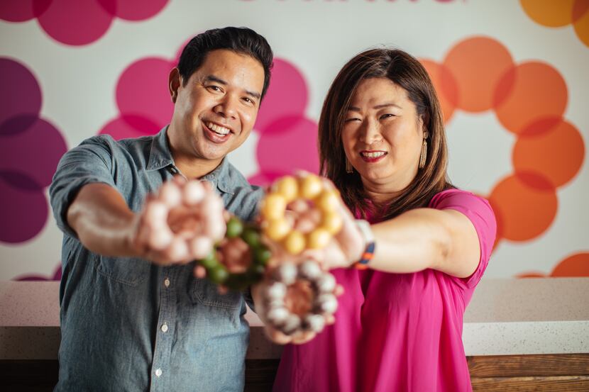 Terry and Jennifer Pham are the owners of four Fat Straws, including the new Richardson...