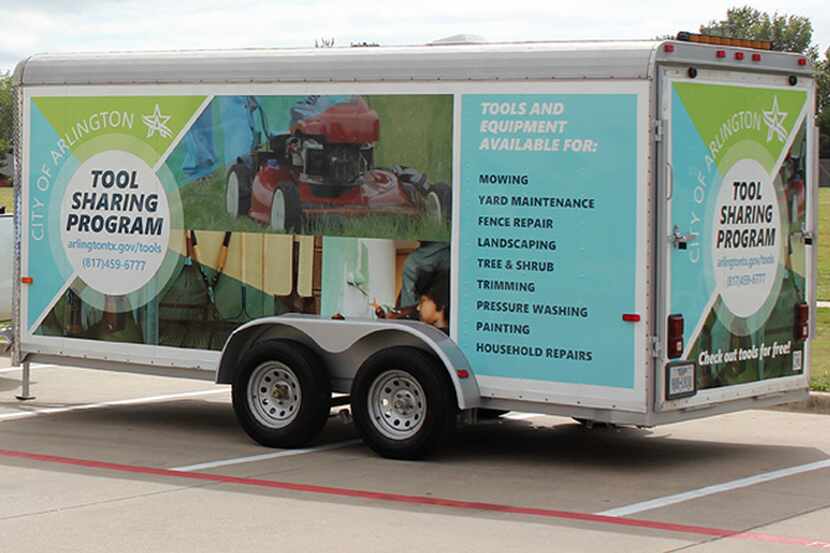 Arlington's tool sharing program was launched earlier this year to help residents with home...