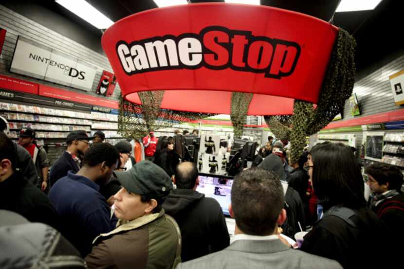 GameStop posted a big decline in sales during the holiday season.