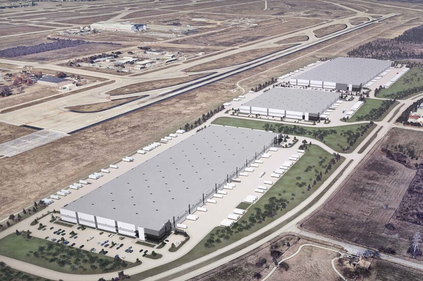 Three warehouses are planned in the Valley View DFW Commerce Park.