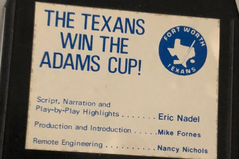 Eric Nadel's 8 Track recording of the Adams Cup Championship