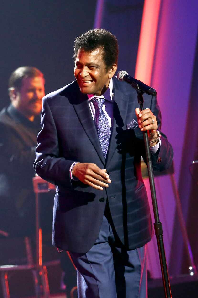 In what turned out to be his last performance, Charley Pride sings onstage during the The...
