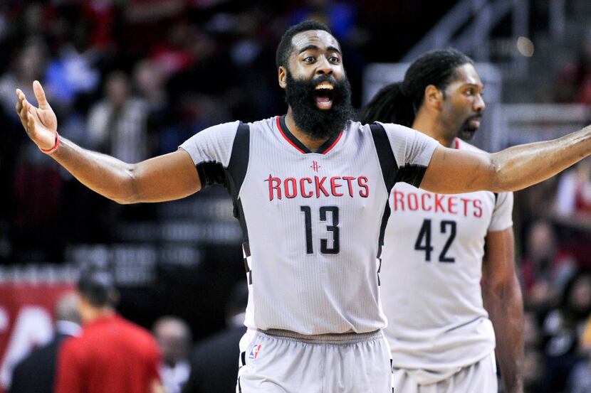 Why not me? Rockets guard James Harden should be an All-Star starter, even if it means...