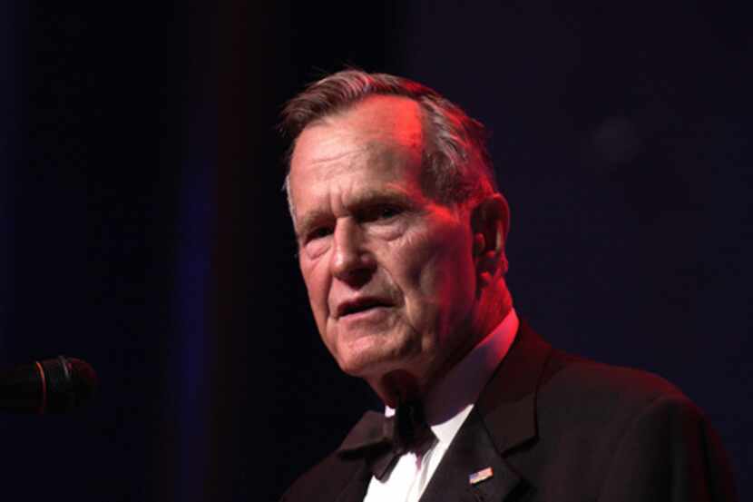 El ex mandatario George H.W. Bush falleció el viernes. TNS
