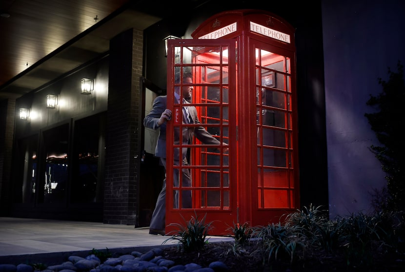 At each Red Phone Booth, customers will pick up the phone and dial the "secret" number....