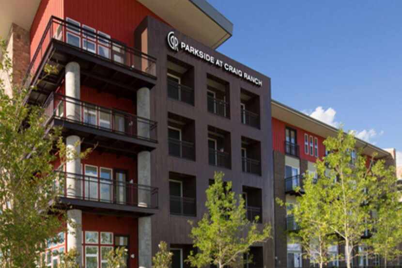 The Parkside at Craig Ranch apartments were built in several phases over the past seven years.