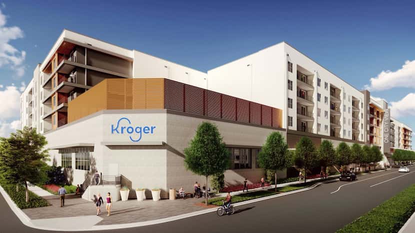 Kroger is planning a new supermarket in the One City View development northeast of downtown...