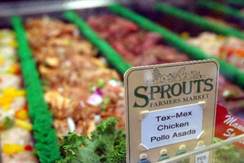 Fresh food for sale Wednesday July 13, 2005, at the Grand Opening of Sprouts Farmers Market...