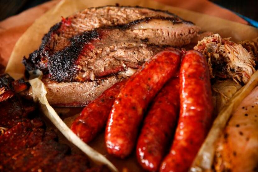 
The brisket, sausage and pulled pork at Franklin Barbecue in Austin remind us that barbecue...