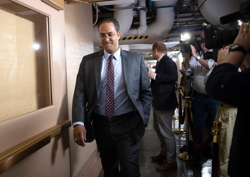 Rep. Will Hurd, R-Texas, whose congressional district runs along the majority of Texas's...