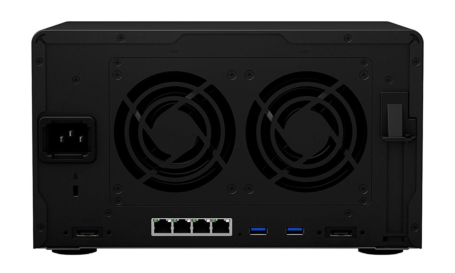 The Synology 1618+ has four ethernet ports that can be combined to really speed up data...