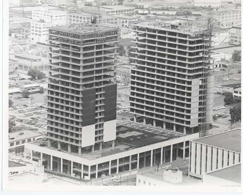Originally called Cary Plaza, the Fairmont Dallas sat unfinished for more than four years...