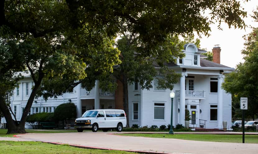 Timberlawn hospital's original building dates to 1917 when it opened as a sanitarium.