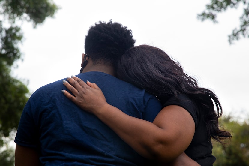 A boy named Dewayne, shown here with his mother, said when he was about 6, Rickie Rush...