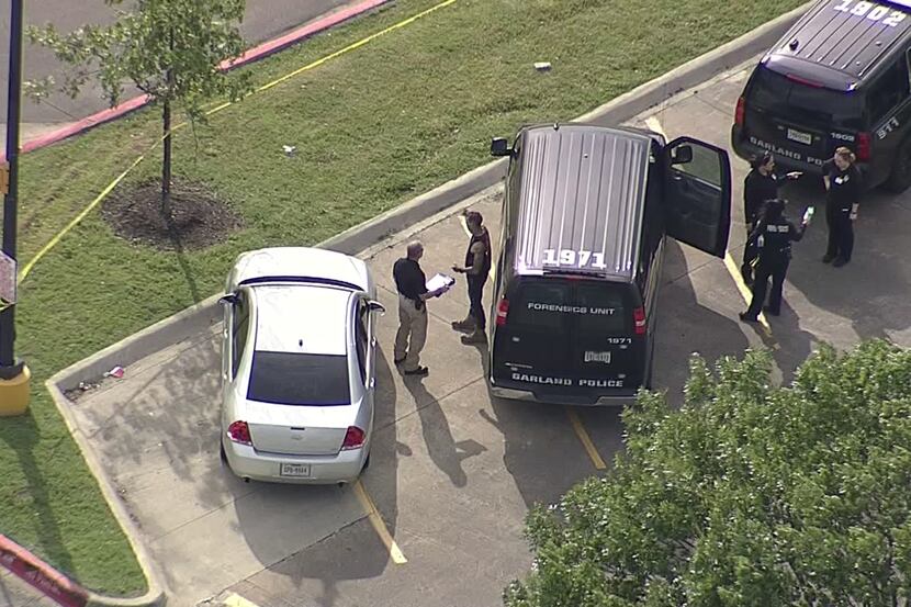 Garland police were called to the Walmart at Interstate 30 and Broadway Boulevard just after...