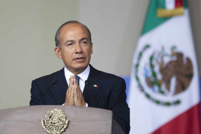 In his last state of the nation address, President Felipe Calderon said Monday he was...
