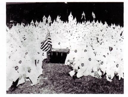 Ku Klux Klan meeting - 1923 