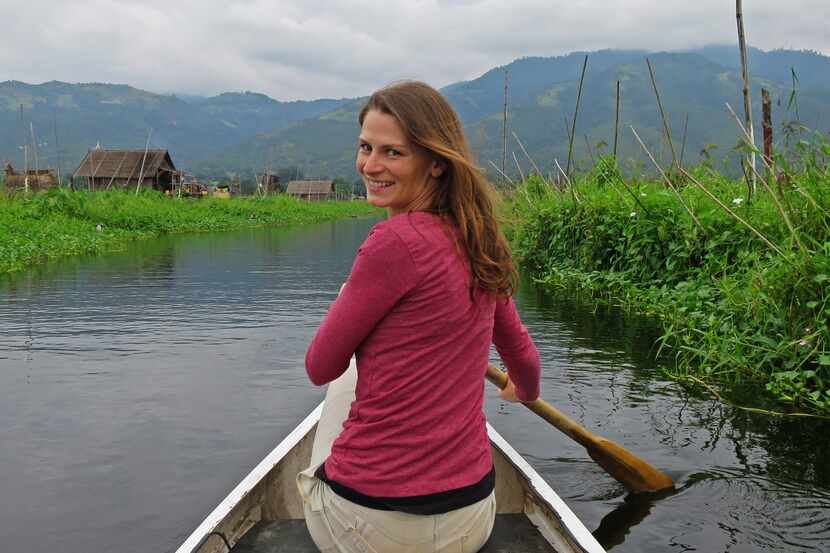 Travel photographer Michaela Urban on Inle Lake in Myanmar.