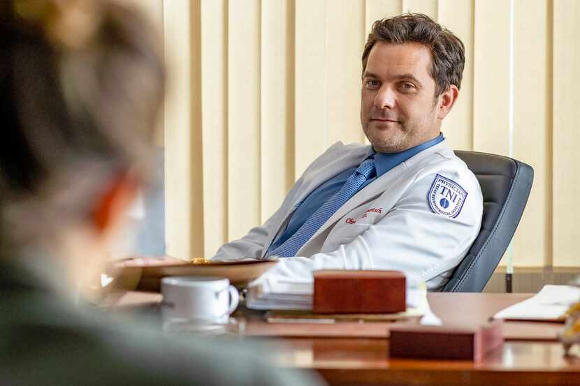 Joshua Jackson appears as Dr. Christopher Duntsch in "Dr. Death," due out on Peacock this...