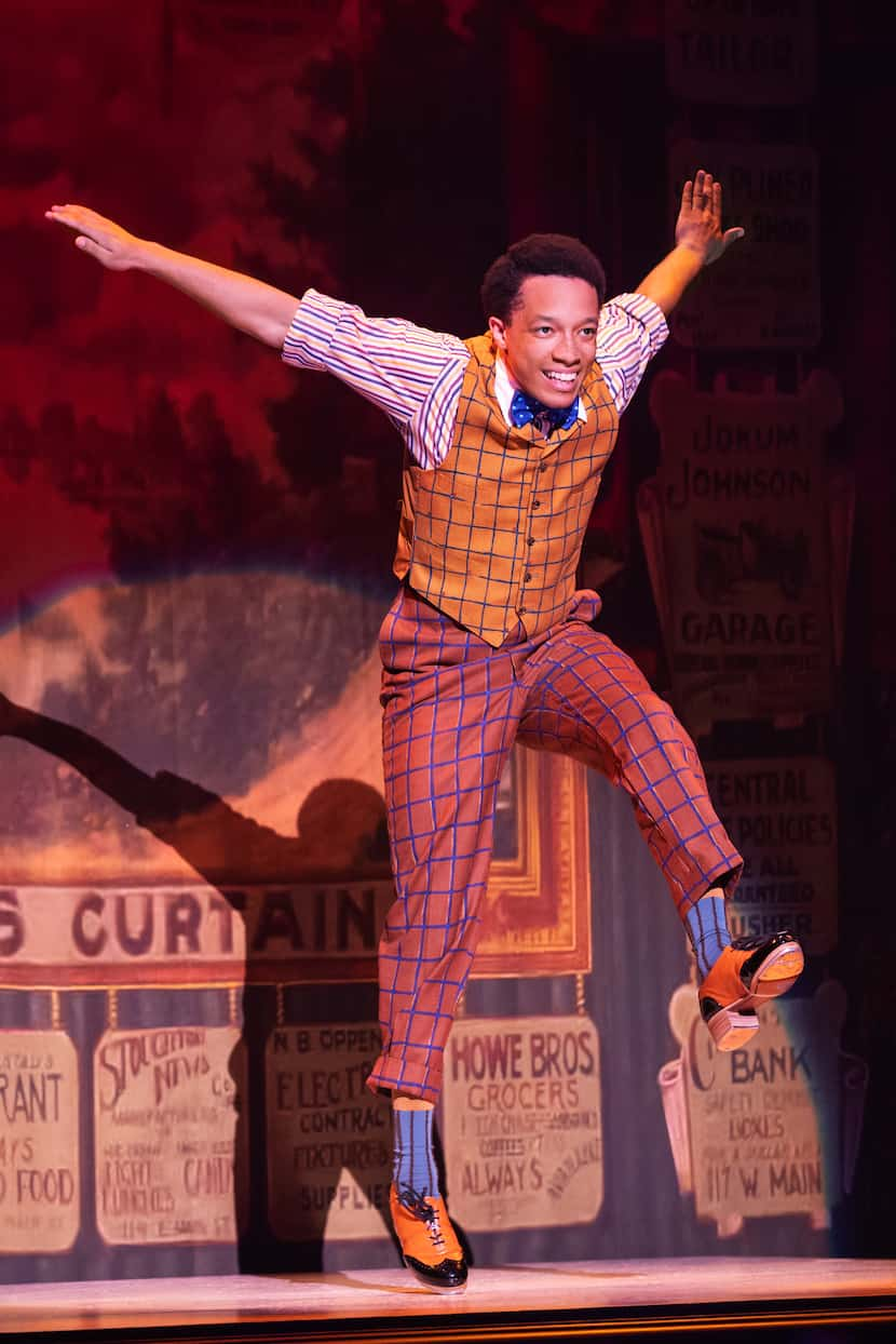 Actor and dancer Izaiah Montaque Harris plays the role of Eddie Ryan in the comedy musical...