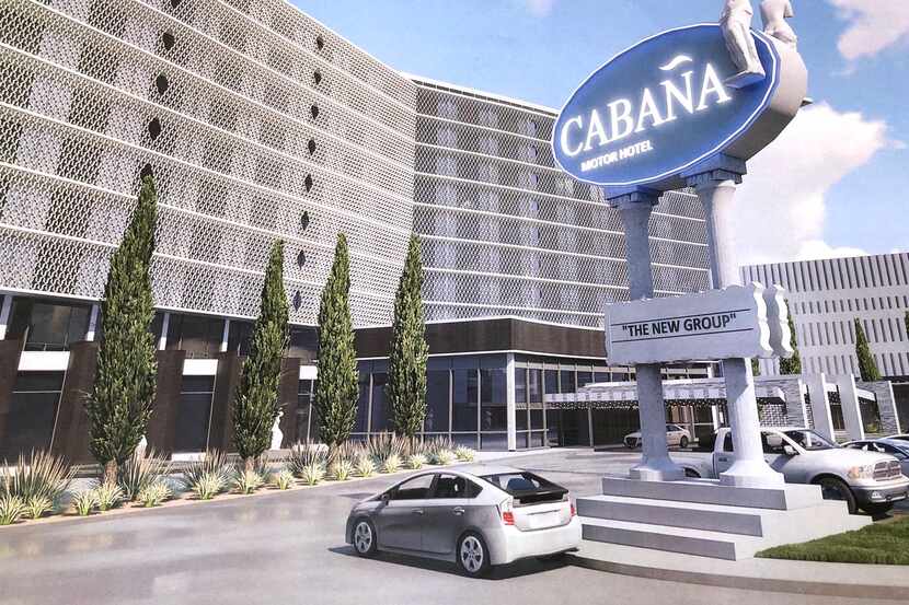The vacant Cabana Hotel is on Stemmons Freeway on the west side of downtown.