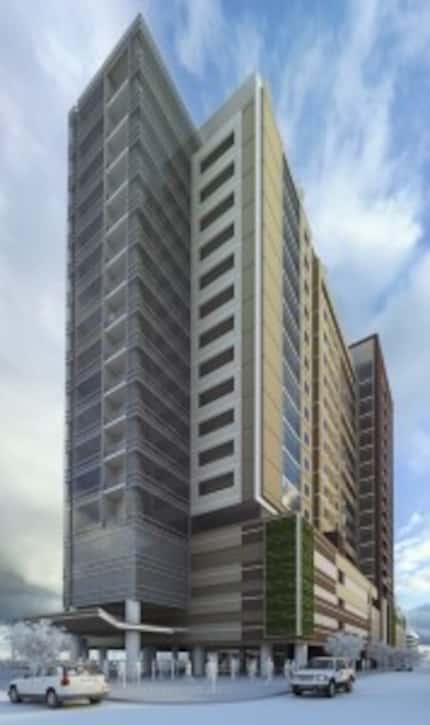  The 18-story apartment high-rise will have 270 units. (Southern Land)