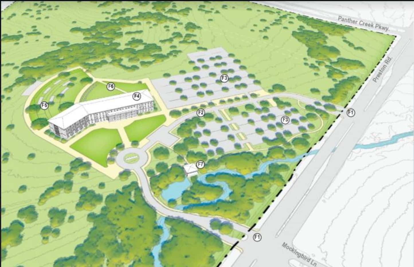 The University of North Texas officials revealed the first look of a new campus in Frisco.