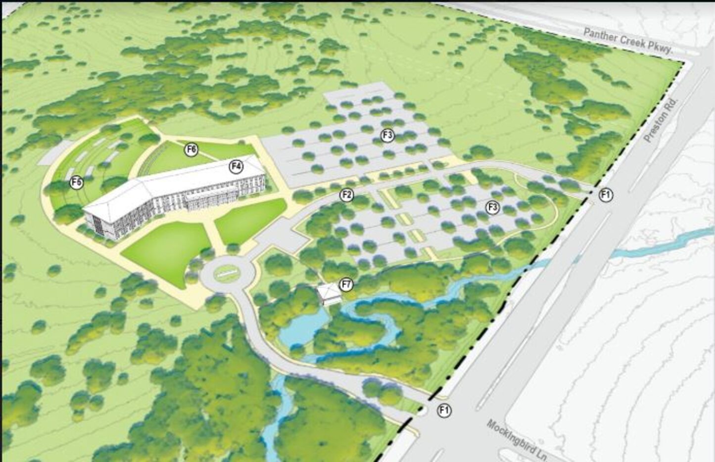 The University of North Texas officials revealed the first look of a new campus in Frisco.