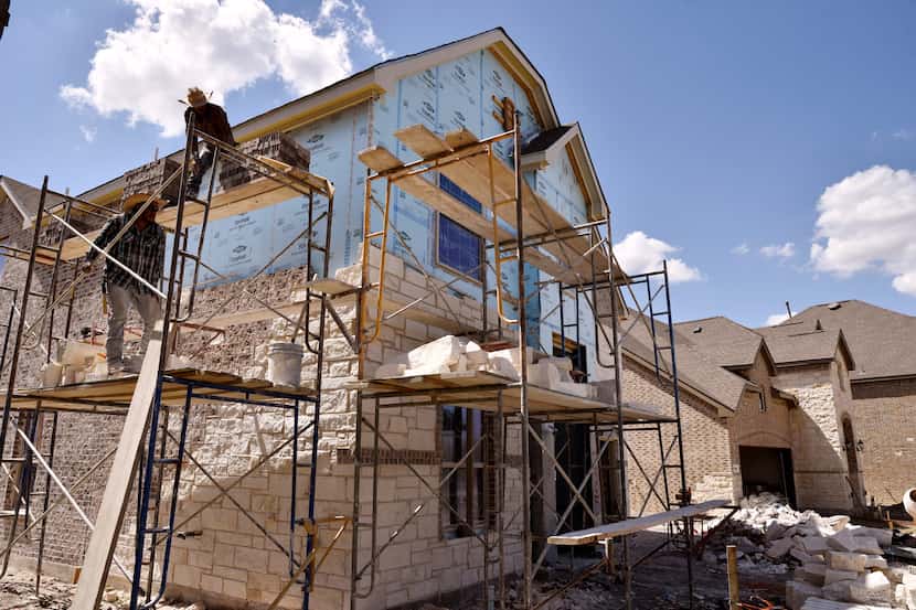 D-FW homebuilders started more than 36,000 houses in the year ended with the second quarter...