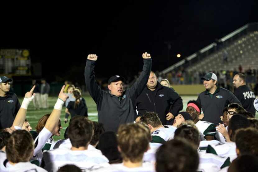 Chris Ross coached at Prosper for one season and has also coached at Cedar Park and Wichita...