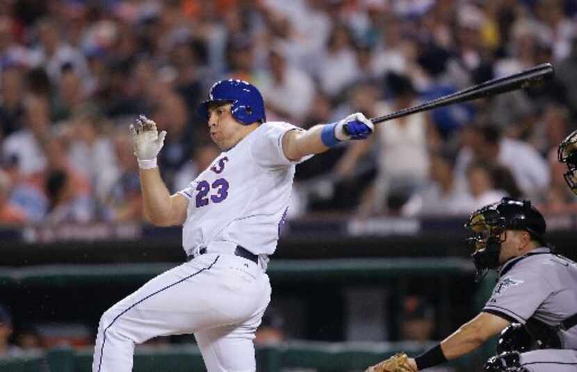 American League All-Star Mark Teixeira homered in the sixth inning of the 76th Major League...
