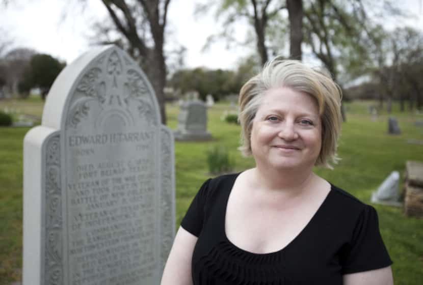 Stephanie Montero, special projects director for Historic Fort Worth, devised the...
