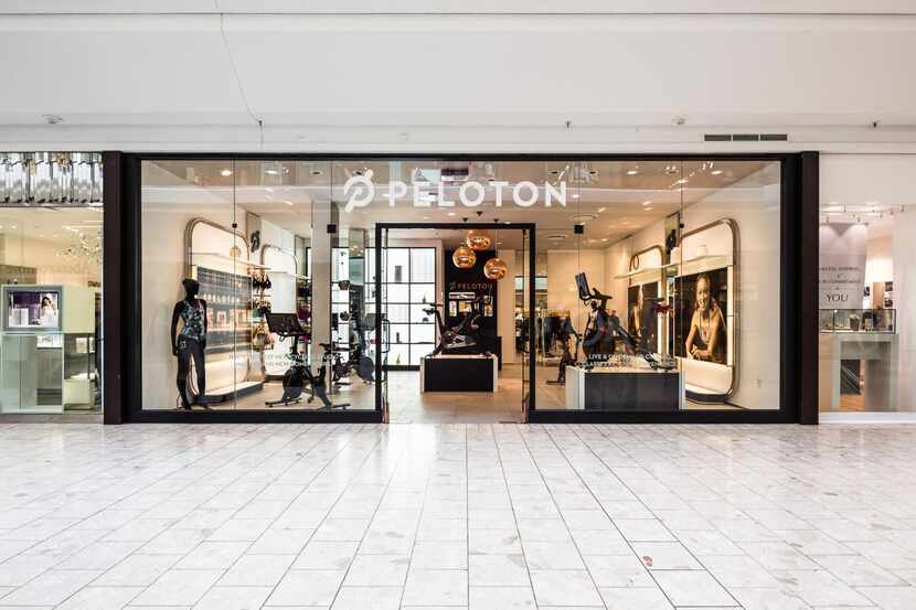 
Peloton opened its first mall store outside of its original Manhattan studio store in The...