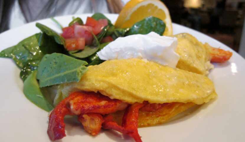 The lobster omelet at Excelsior Cafe is worth waking up for.