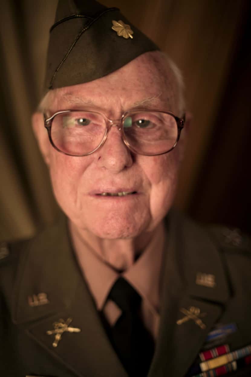 World War II veteran Earl Tweed attended a reunion put on by the Daughters of World War II...