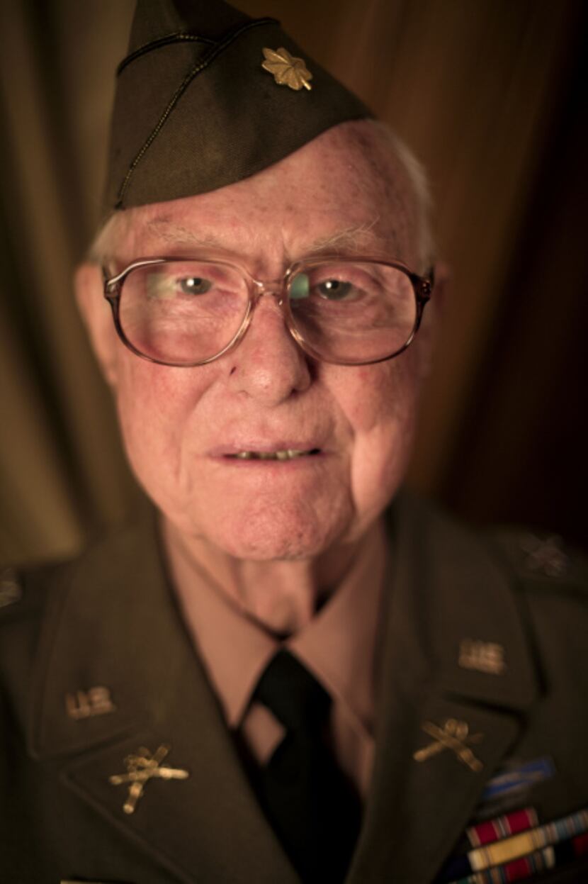 World War II veteran Earl Tweed attended a reunion put on by the Daughters of World War II...