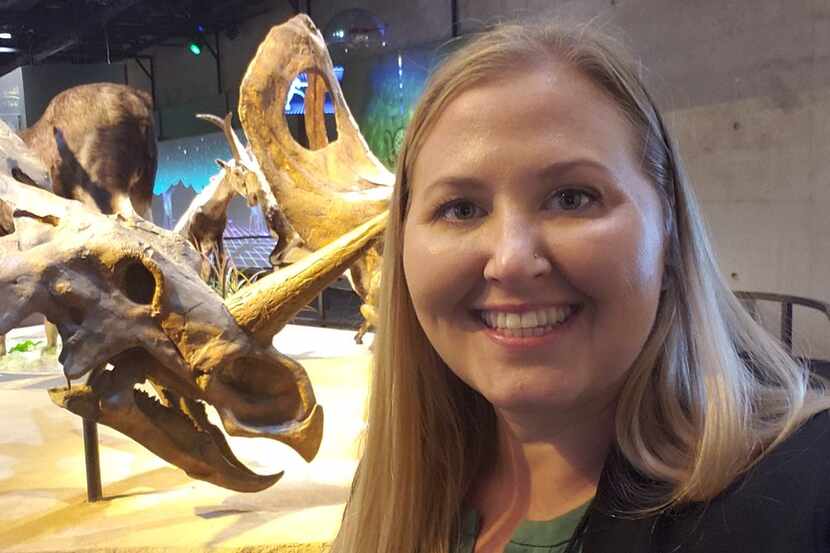 Dori Contreras es la nueva curadora de paleobotánica en el Perot Museum.