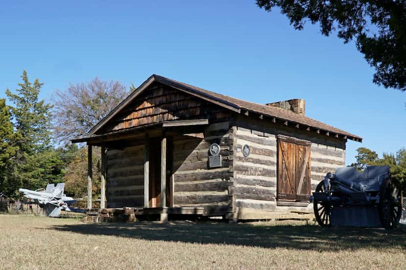 Hord Cabin at the American Legion Post on Cockrell Hill in Dallas, Texas on Wednesday,...