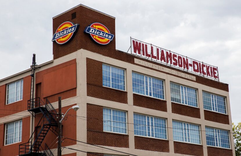 The Williamson-Dickie building at 509 W Vickery Blvd in Fort Worth. Williamson-Dickie was...