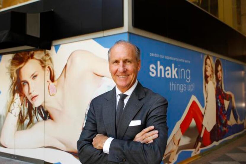 
Stanley Korshak CEO Crawford Brock pauses in front of the space that will house a...