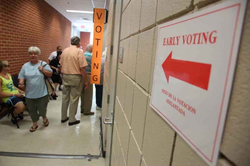 Allen Event Center will be used for both early voting and Election Day to accommodate larger...